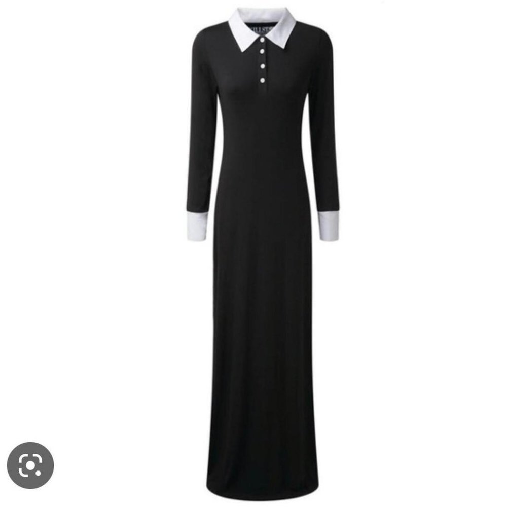 KILLSTAR Wednesday Addams Maxi Dress, discontinued